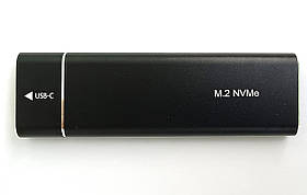 Карман для SSD M2 NVMe USB3.1 - Type-C PCI-e, M key, B+M key чорний