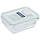 Контейнер скляний прямокутний Glasslock 2000 мл MCRB-200, фото 4