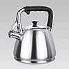 Чайник зі свистком нержавіюча сталь Maestro MR-1327 сріблястий 3л, фото 2