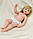 Лялька Реборн (Reborn) 55 см вініл-силіконова Василина в наборі з соскою, пляшкою та іграшкою Можна купати, фото 9