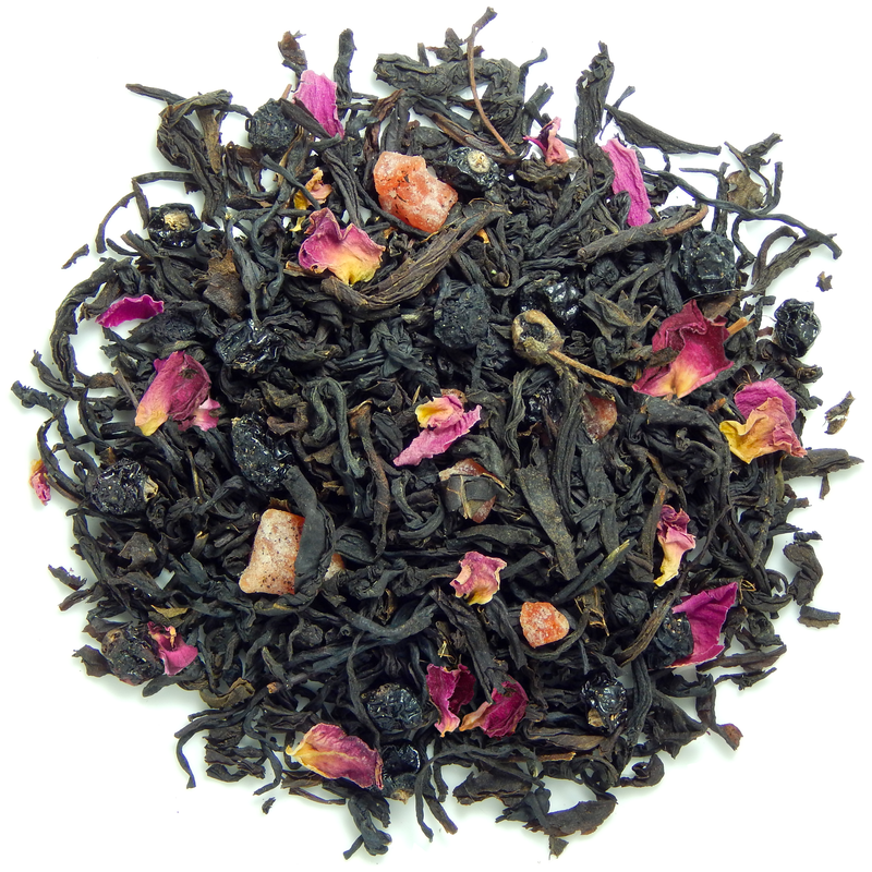 Чай черный со Смородиной и черникой Waka, 100г - фото 1 - id-p1886503751