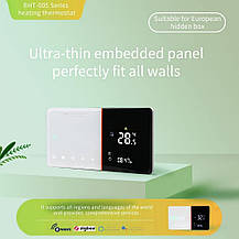 BecaSmart Series 005 Розумний Wi-Fi термостат, програмований обігрівання котла, сумісний з Ale, Amazon, Німеччина, фото 3