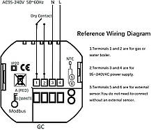 BecaSmart Series 005 Розумний Wi-Fi термостат, програмований обігрівання котла, сумісний з Ale, Amazon, Німеччина, фото 4