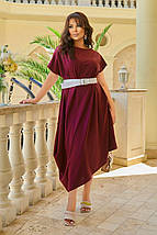 Дуже красиве плаття софт короткі рукави міді розміри батал, фото 2