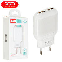 Сетевое зарядное устройство XO L78 2USB 2.4A white