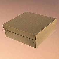 Самозбірна крафт коробка КД 125*125*25 мм