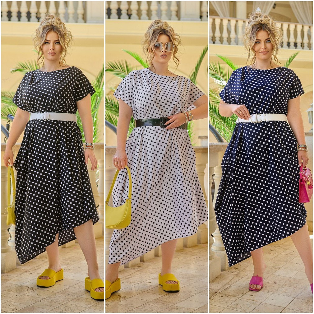 Дуже красиве плаття софт короткі рукави міді розміри батал