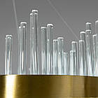 Світлодіодна кришталева люстра в стилі Арт-Деко колір каркасу бронза D-940/600BR, фото 3