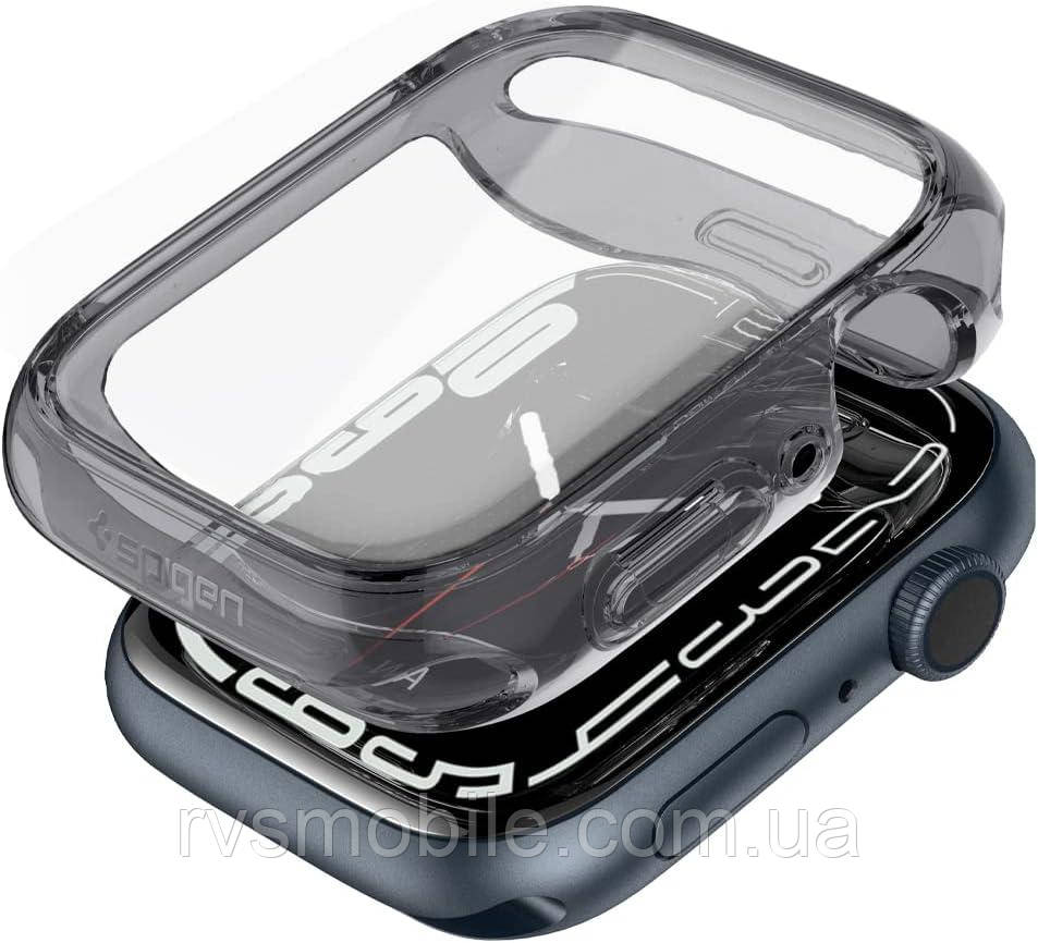 Чохол Spigen для Apple Watch 9 / 8 / 7 (41 мм) - Ultra Hybrid, Space Crystal (ACS04614)