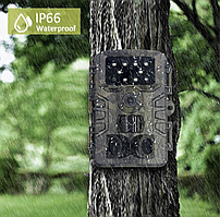 Нагрудна боді камера, мисливська водостійка фотокамера з класом захисту IP66 і автоматичним зніманням об'єкто