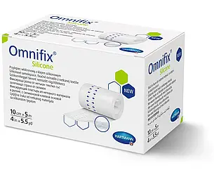 Фіксуючий пластир Omnifix silicone 10СМ Х 5М силіконовий