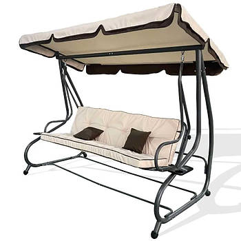 Садова розкладна гойдалка Avko Relax Plus Beige ARSC18733