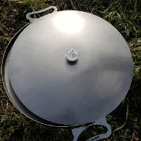 Сковорода-диск (нержавіюча сталь) 500 мм