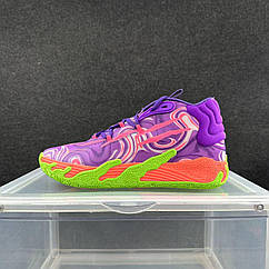 Eur36-46 кросівки LaMelo Ball x PUMA MB.03 Toxic “Joker”  фіолетові чоловічі жіночі баскетбольні