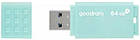 Flash Drive Goodram 64GB USB 3.0 UME3 Care Green, фото 2