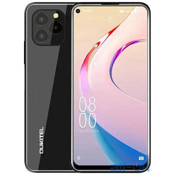 Смартфон Oukitel C21PRO 4/64 black, 21+2+0.3/8 Мп, 6.39" IPS, Helio P22, 2 sim, 4000 mAh