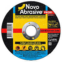 Круг отрезной по металлу NovoAbrasive 41 14А 125х1.2х22.23