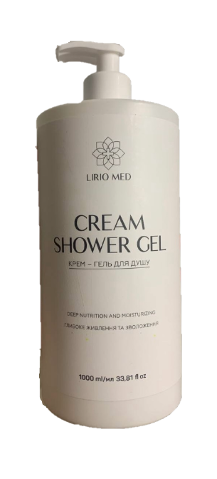 Крем-гель для душу Lirio Med, 1000 мл