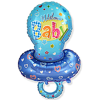 Фольгированный шарик Flexmetal (102х60 см) Соска для мальчика