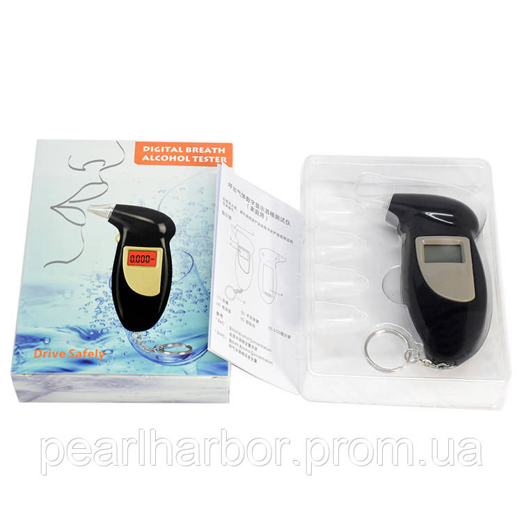 Алкотестер персональный драгер AD Digital Breath Alcohol Tester Taoyue ad3000 с мундштуками ( XE, код: 8222166 - фото 8 - id-p2136634895