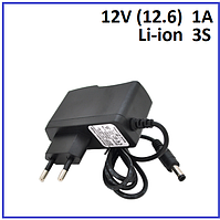 Зарядний пристрій для акумуляторів Li-ion 12V (12.6) 3S до 1A штекер 5.5х2.5