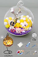 Чудо-набор с шаром для детского творчества Лунный мишка Набор для творчества DIY