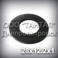 Пружина тарельчатая 28x12.2x1 DIN 2093