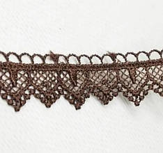 Мережево макраме 2.5см (13м) колір коричневий