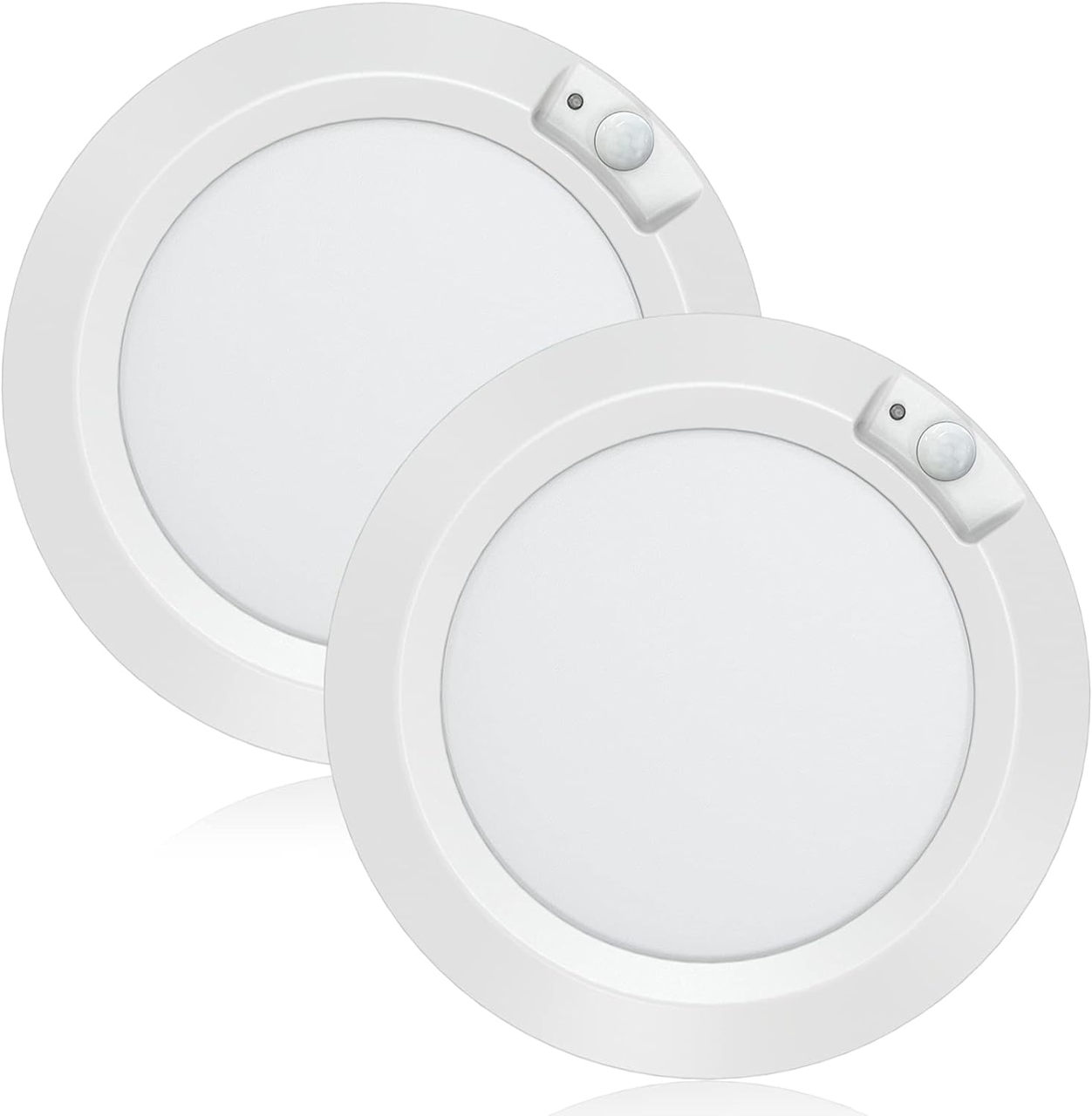 Нічник з датчиком руху Awanber, живлення від батареї, освітлення у шафі з активацією руху (2шт), фото 1