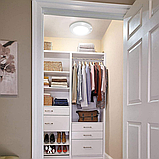 Нічник з датчиком руху Awanber, живлення від батареї, освітлення у шафі з активацією руху (2шт), фото 6