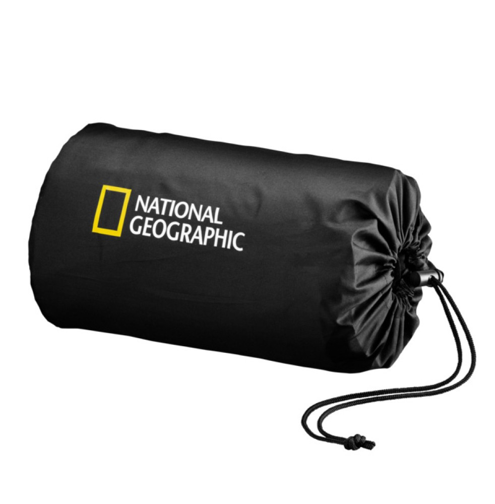 Спальний мішок National Geographic Sleeping Bag 230 x 74 cм black/yellow FDS - фото 6 - id-p2136645743