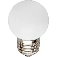 LED лампа 1W E27 белый