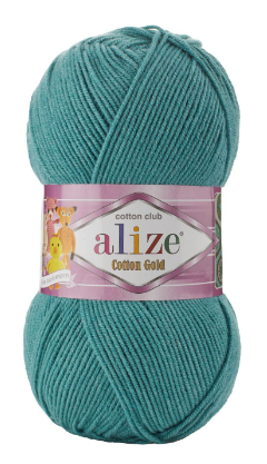 Нитки пряжа для в'язання бавовна акрил COTTON GOLD ALIZE Коттон Голд Алізе № 156