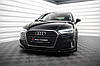 Сплітер Audi A3 8V Sportback (16-20) тюнінг обвіс губа спідниця елерон (V1), фото 3