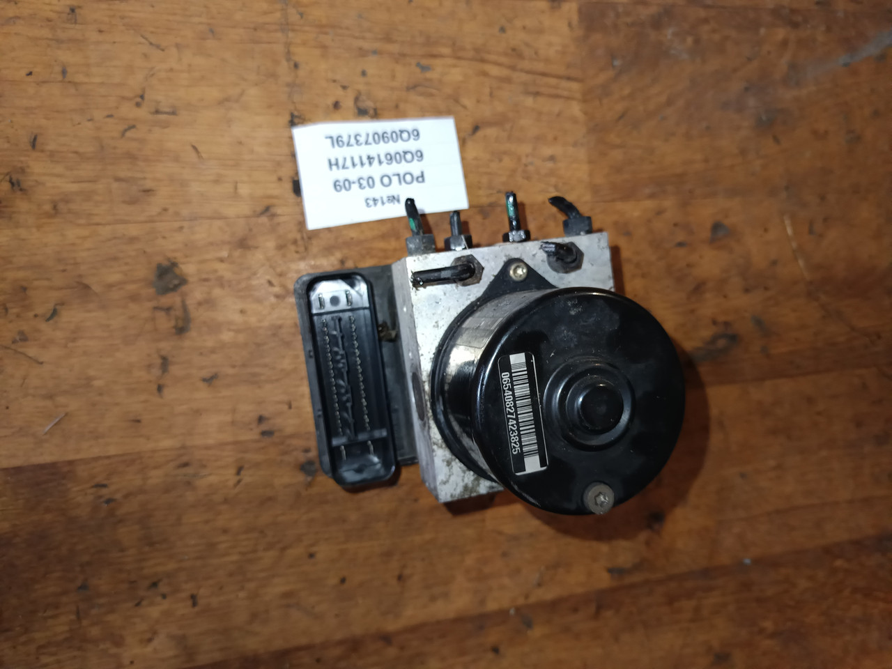 №143 Блок керування ABS 6Q0614117H 6Q0907379L для Volkswagen Polo 03-09, фото 1