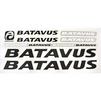 Наклейка Batavus на раму велосипеда Черный (NAK038) XE, код: 8234185