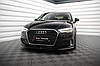 Сплітер Audi A3 8V Sportback (16-20) тюнінг обвіс губа спідниця елерон (V2), фото 3