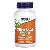 Экстракт оливковых листьев NOW Olive Leaf Extract 500 mg (60 вега-капс)