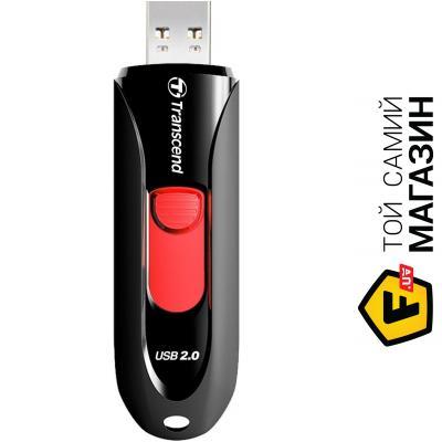 Флешка USB 2.0 Transcend JetFlash 590 64GB Black (TS64GJF590K)