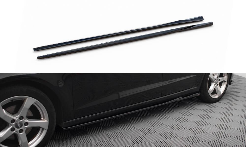 Пороги Audi A3 8V Sportback (16-20) тюнінг обвіс леза спідниця елерон