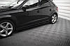 Пороги Audi A3 8V Sportback (16-20) тюнінг обвіс леза спідниця елерон, фото 4
