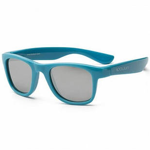 Koolsun Дитячі сонцезахисні окуляри блакитні серії Wave (Розмір: 1+)