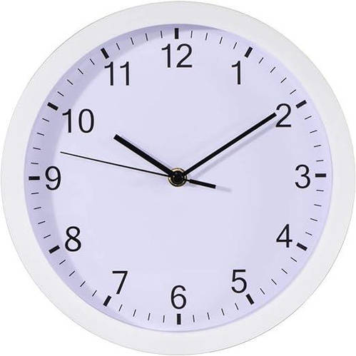 Настенные часы Hama большие без цоканья Silent Clock с батарейкой ...