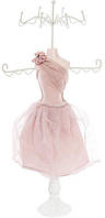 Бижутерница подставка для украшений Розовое платье 17.5х12.5х40.5 см подвеска Bona DP42471 XE, код: 7426725