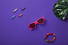 Koolsun Дитячі сонцезахисні окуляри неоново-рожеві серії Wave (Розмір: 1+), фото 5