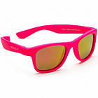 Koolsun Дитячі сонцезахисні окуляри неоново-рожеві серії Wave (Розмір: 3+), фото 3