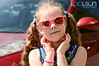 Koolsun Дитячі сонцезахисні окуляри неоново-рожеві серії Wave (Розмір: 3+), фото 4