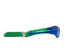 Koolsun Дитячі сонцезахисні окуляри синьо-зелені серії Flex (Розмір: 3+), фото 2