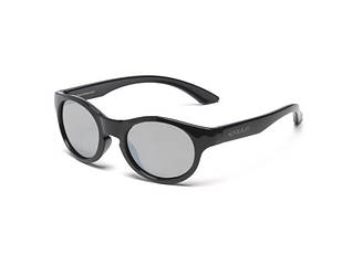 Koolsun Дитячі сонцезахисні окуляри чорні серії Boston розмір 1-4 років