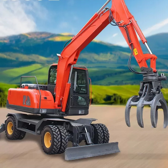 Міні-екскаватор колісний RIPPA R385L